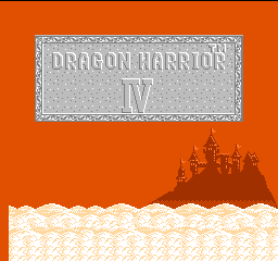 Dragon Warrior IV Title Screen